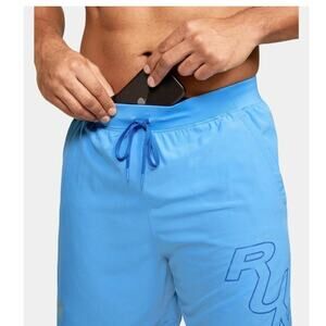 Under Armour Men’s SpeedPocket 7" Shorts Blue Small Running Training EUC